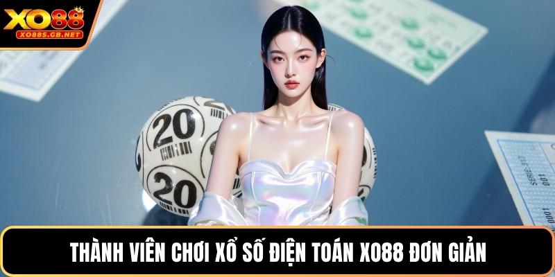 Thành viên chơi xổ số điện toán Xo88 đơn giản